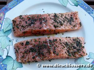 Lachs mariniert