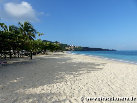 Morgens am Strand