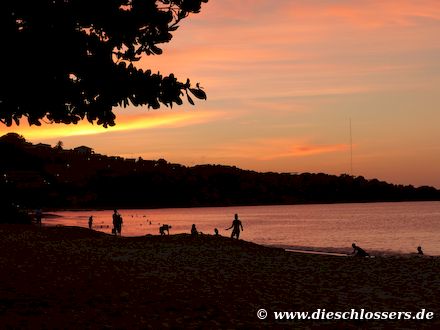 Strand am Abend